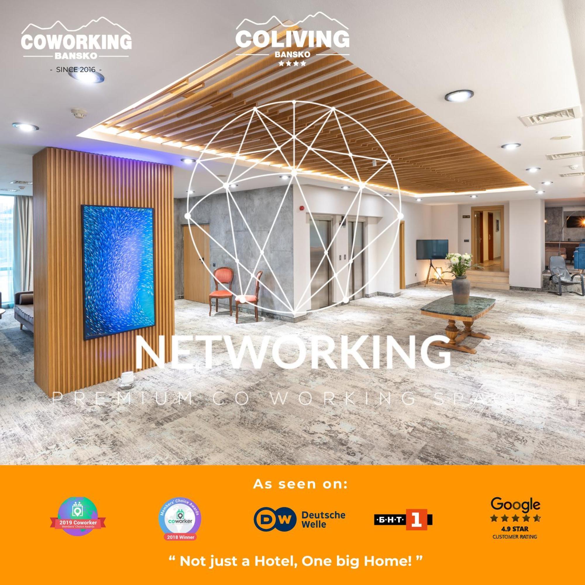 Coliving Bansko, The Social Hotel By Networking Premium バンスコ エクステリア 写真